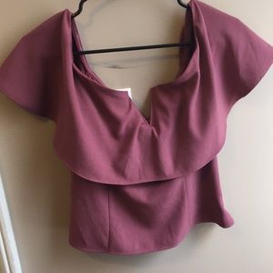 Off the shoulder Nordstrom  blouse